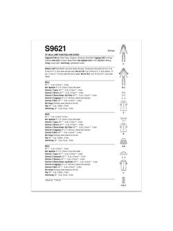 Simplicity 66cm Lanky Plush Dolls Sewing Pattern, S9621 - view 2, Multi