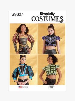Simplicity Misses' Costume Top Sewing Pattern, S9627, R5