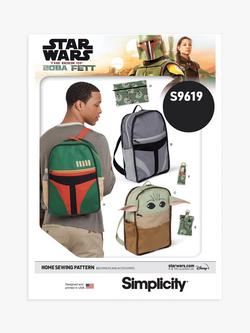 Simplicity Misses' Backpack and Accessories Sewing Pattern, S9619, Multi