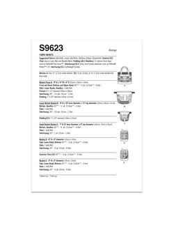 Simplicity Fabric Baskets Sewing Pattern, S9623 - view 2, Multi