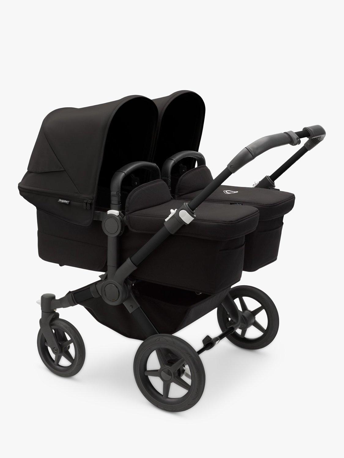 Bugaboo Donkey 5 Twin Pushchair Carrycot Midnight Black