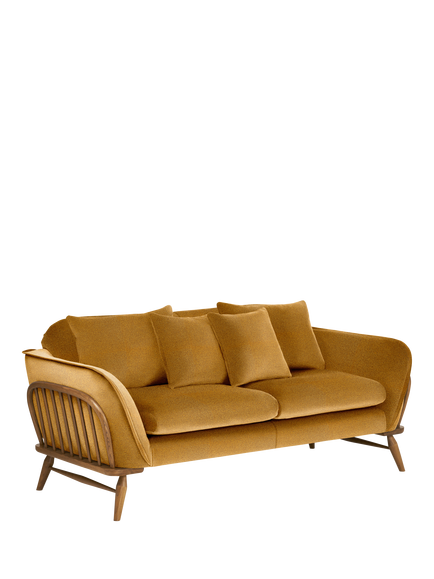 ercol for John Lewis Hexton Medium 2 Seater Sofa, Boucle Spice