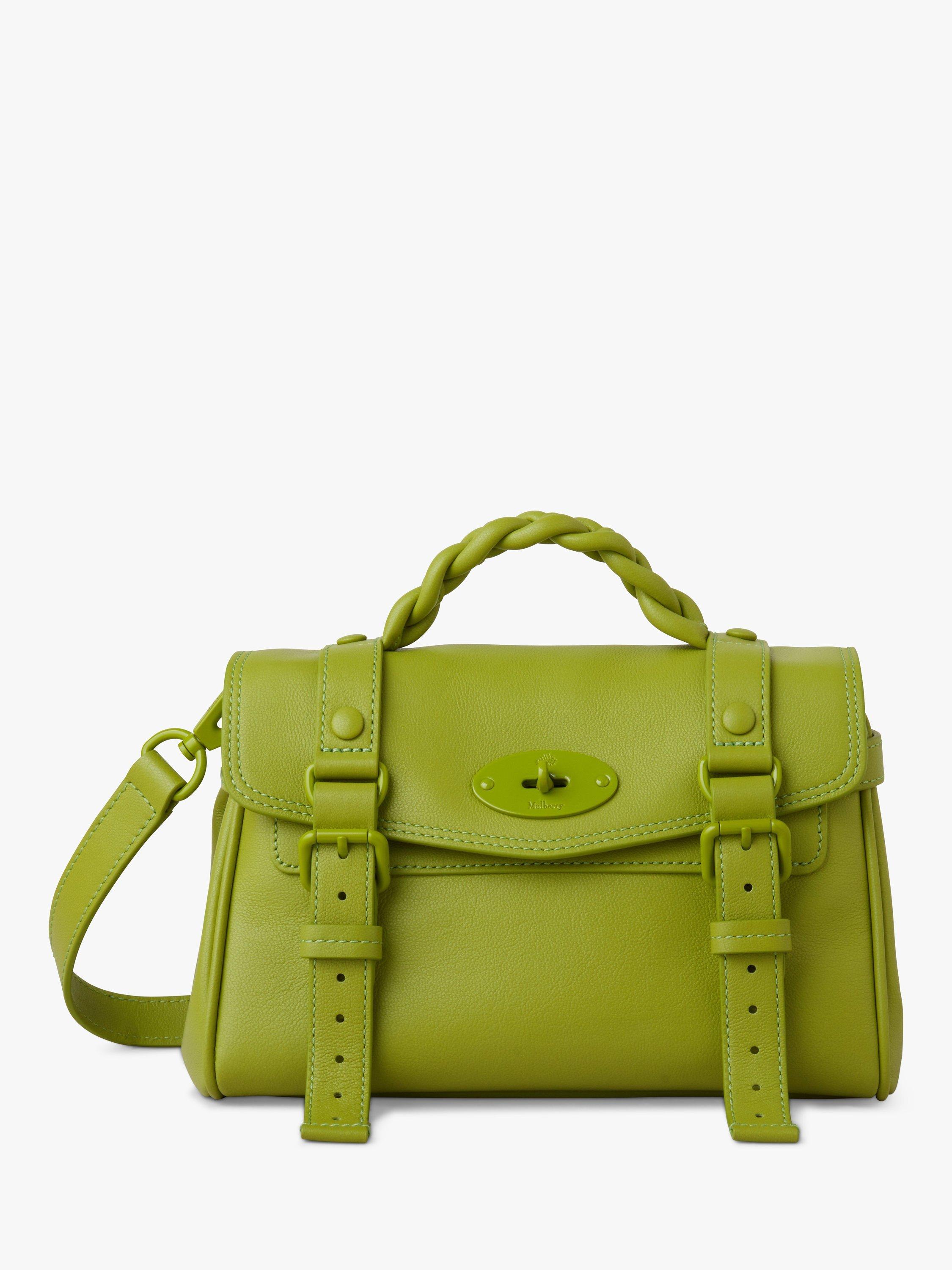 Mulberry Mini Alexa Micro Classic Grain Leather Cross Body Bag