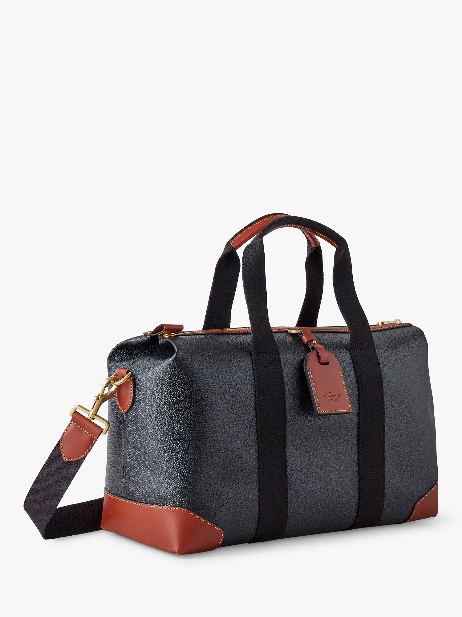 Mulberry Heritage Day Clipper Eco Scotchgrain Travel Bag