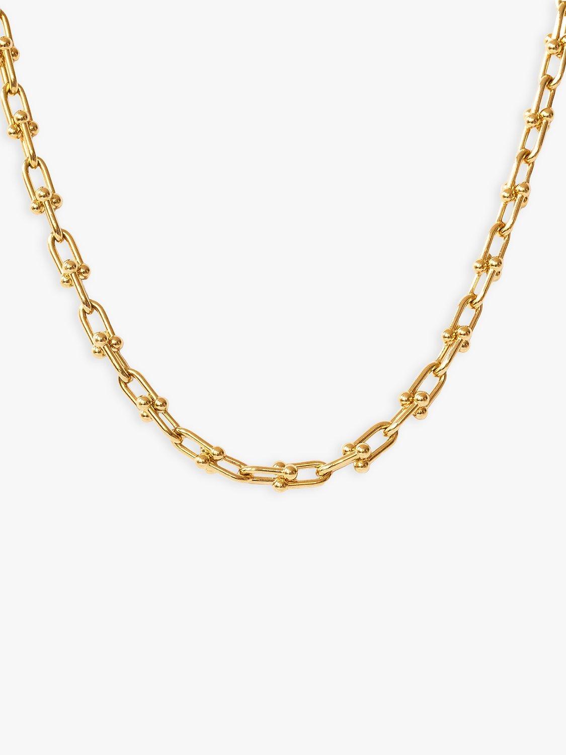 Leah Alexandra Thalie Chain Necklace, Gold