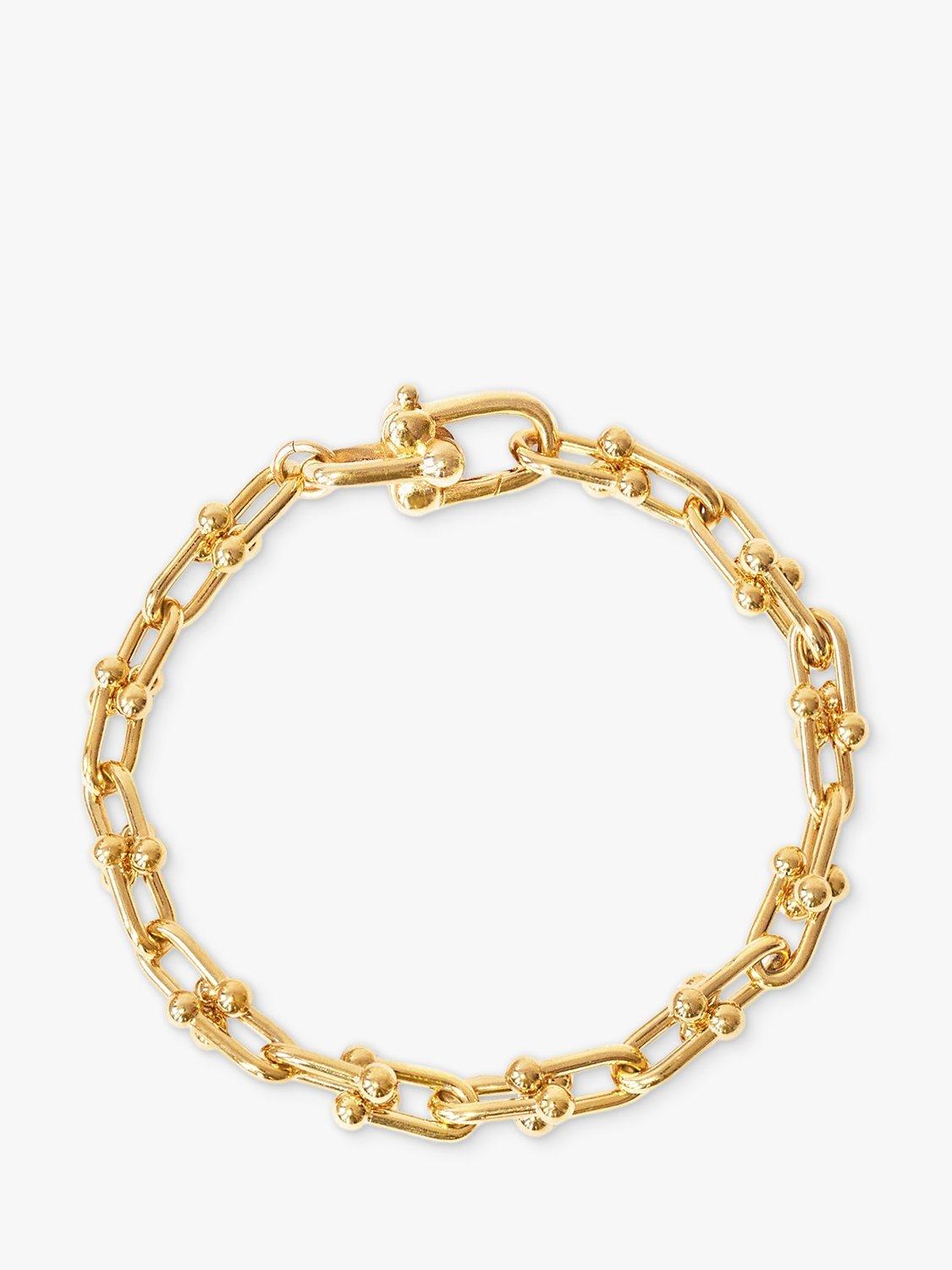 Leah Alexandra Thalie Link Bracelet, Gold