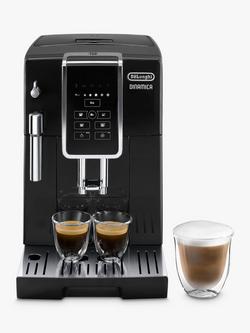 De'Longhi Dinamica ECAM350.15.B Bean to Cup Coffee Machine, Black, Black