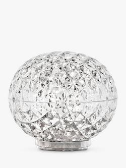 Kartell Mini Planet Table Lamp, Smoke, Crystal