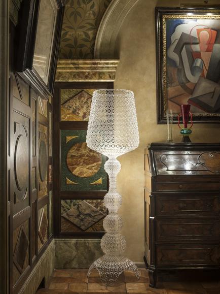 Kartell Kabuki Floor Lamp - view 2, Crystal