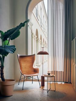 Kartell Geen-a Floor Lamp - view 2, Brick Red