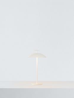 Kartell Mini Geen-a Rechargeable Table Lamp, White