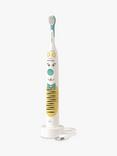 Philips Sonicare For Kids HX3601/01 Design a Pet Electric Toothbrush, White