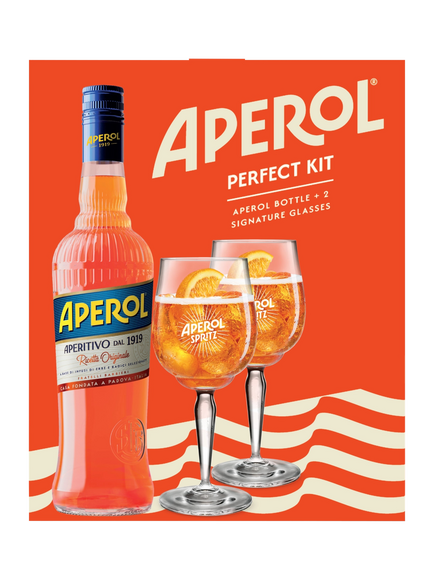 Aperol Gift Set, 70cl, Multi