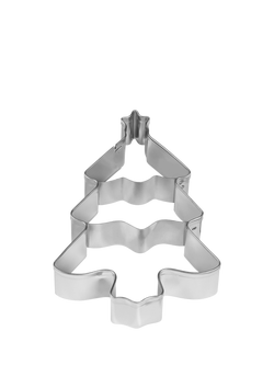 Tala Christmas Tree Stainless Steel Cookie Cutter, Silver