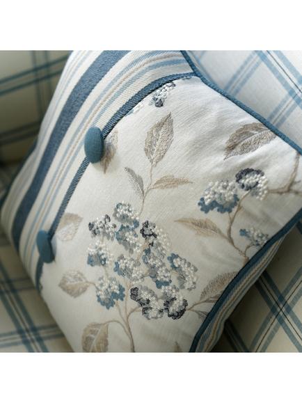 Clarke & Clarke Summerby Furnishing Fabric - view 2, Denim