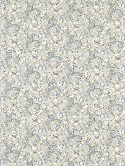 Clarke & Clarke Golden Lily Furnishing Fabric, Slate/Dove