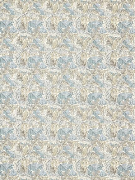 Clarke & Clarke Acanthus Made to Measure Curtains or Roman Blind, Slate/Dove, Slate/Dove