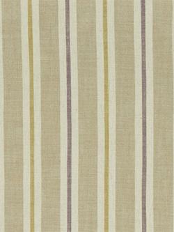 Clarke & Clarke Sackville Stripe Made to Measure Curtains or Roman Blind, Natural, Natural