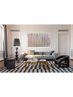 Kartell Kabuki Floor Lamp - view 2, Black