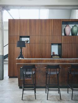 Kartell Bourgie Table Lamp - view 2, Black