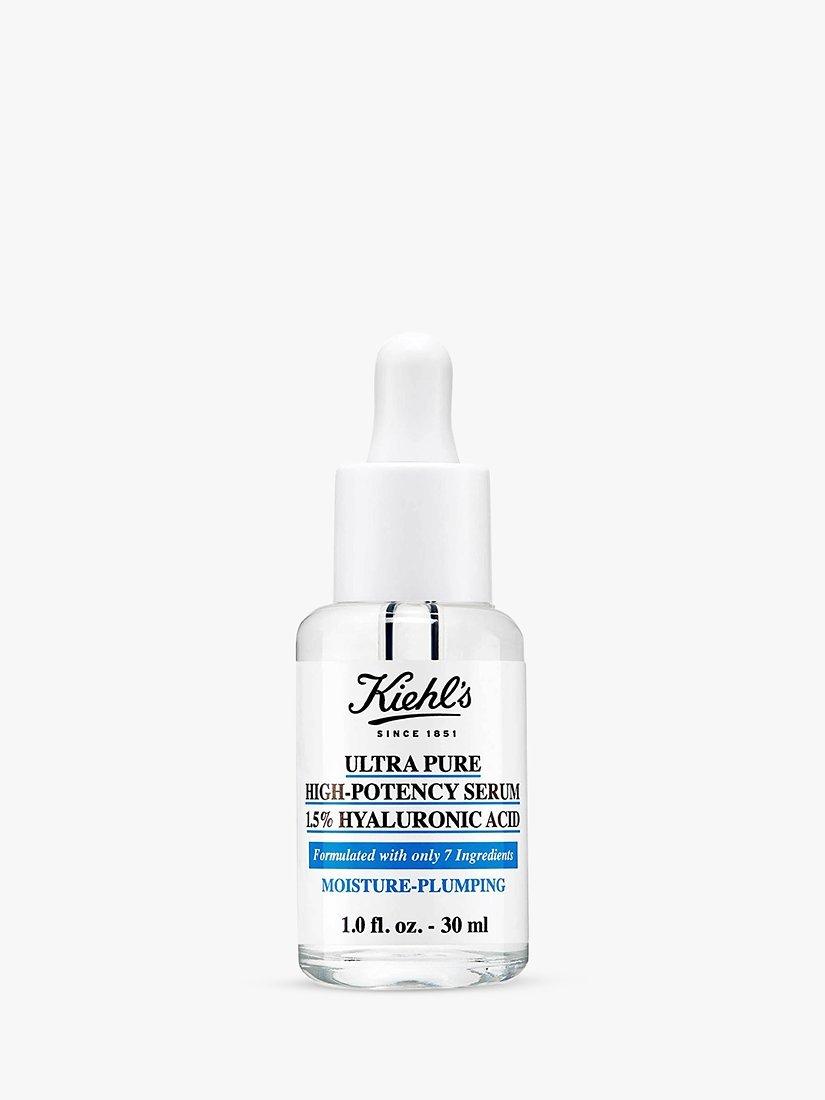 Product image 1 of 8, which shows Kiehl's Ultra Pure Hi Potency Serum 1.5 Hyaluronic Acid, 30ml