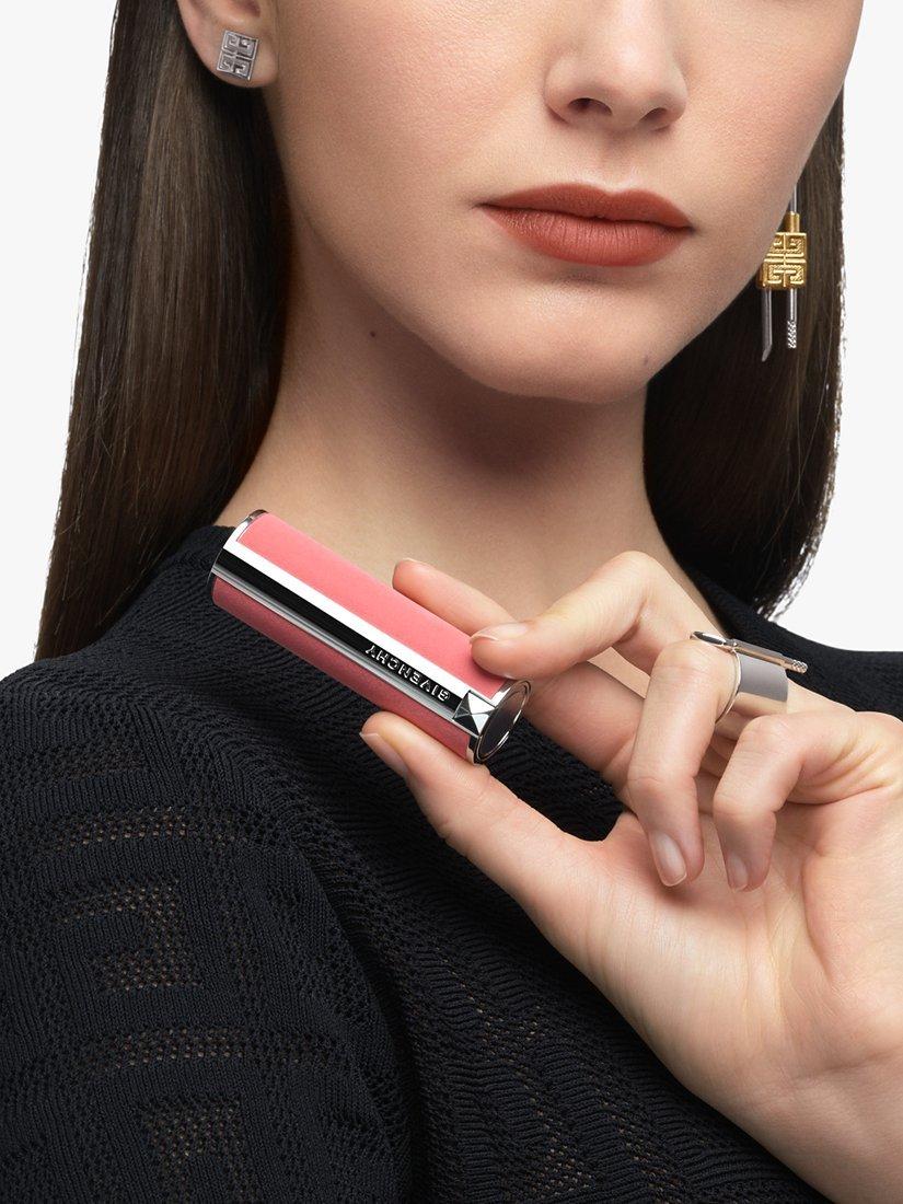 Product image 4 of 5, which shows Givenchy Le Rouge Sheer Velvet Refillable Matte Lipstick, 52 Brun Épicé