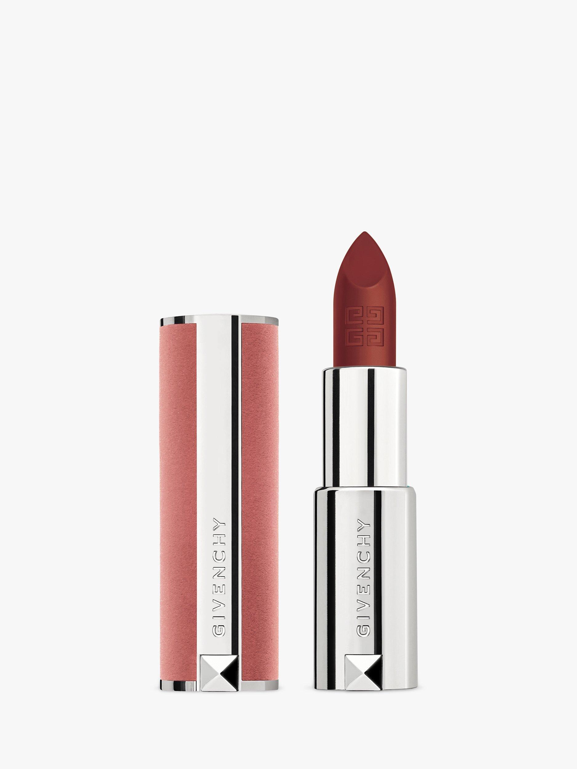 Product image 1 of 5, which shows Givenchy Le Rouge Sheer Velvet Refillable Matte Lipstick, 50 Brun Acajou