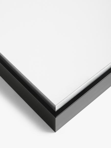 John Lewis Abstract 3D Framed Canvas, 80 x 60cm, White - view 2, White