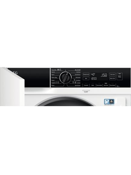 AEG 7000 LF7C8636BI Integrated Washing Machine, 8kg Load, 1600rpm Spin, White - view 2, White