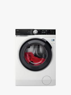 AEG 8000 LWR8516O5UD Freestanding Washer Dryer, 10Kg/6kg Load, 1600rpm Spin, White, White