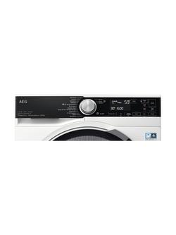 AEG 8000 LWR8516O5UD Freestanding Washer Dryer, 10Kg/6kg Load, 1600rpm Spin, White - view 2, White
