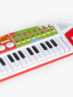 John Lewis Electronic Keyboard Child's Musical Instrument - view 2, Multi