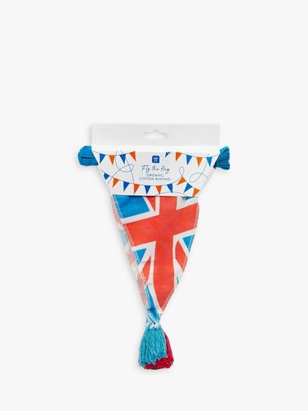 Talking Tables Union Flag Bunting, Multi - view 2, Multi