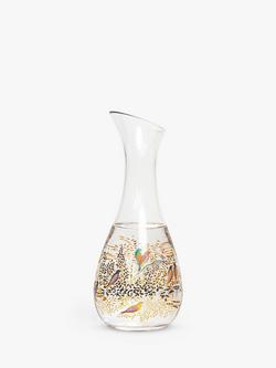 Sara Miller Birds Glass Carafe, 1.2L, Clear, Clear