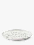 Sophie Conran for Portmeirion Mistletoe Porcelain Platter, 30cm, White/Green