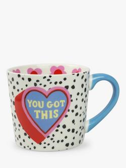Eleanor Bowmer 'You Got This' New Bone China Mug, 300ml, Multi, Multi