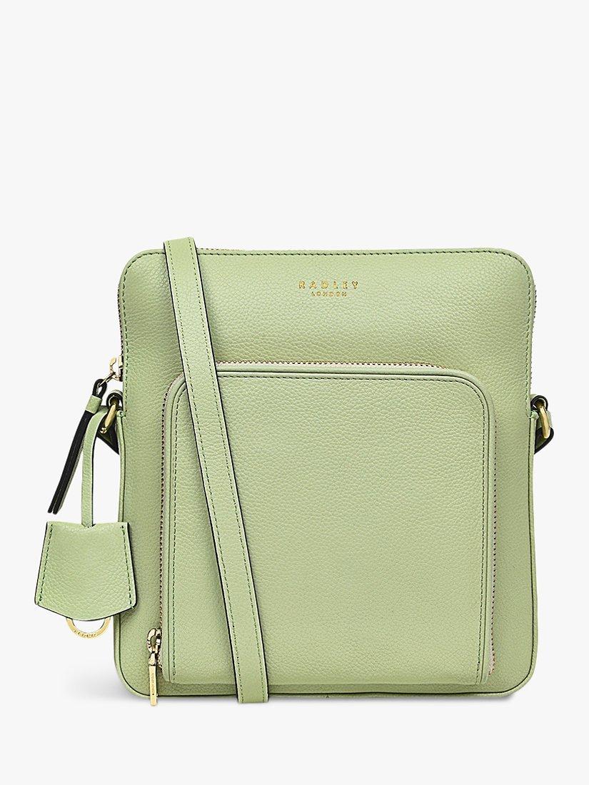 Radley Redford Close Medium Ziptop Crossbody Bag, Cucumber