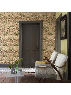 Designers Guild Karakusa Wallpaper - view 2, Copper Pdg1157/03