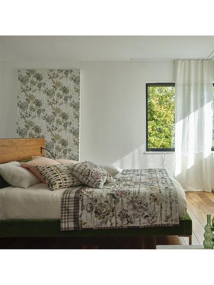 Designers Guild Kyoto Flower Wallpaper - view 2, Birch Pdg1158/01