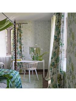 Designers Guild Shiwa Wallpaper - view 2, Emerald Pdg1159/03