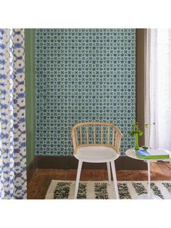 Designers Guild Shibori Wallpaper - view 2, Duck Egg