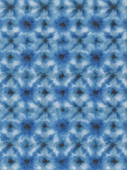Designers Guild Shibori Wallpaper, Cobalt