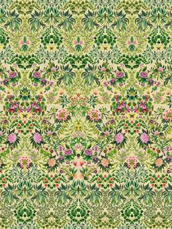 Designers Guild Ikebana Damask Wallpaper Panel Set, Fuchsia Pdg1162/01
