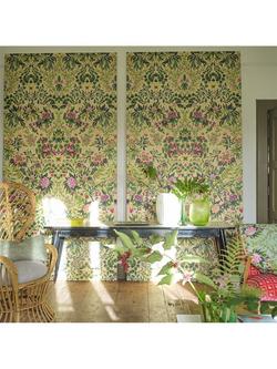 Designers Guild Ikebana Damask Wallpaper Panel Set - view 2, Fuchsia Pdg1162/01