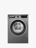 Bosch Series 6 WGG244FRGB Freestanding Washing Machine, 9kg Load, 1400rpm Spin, with Autodose, Graphite