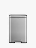 EKO Madison 25+20L Recycling Bin, Stainless Steel