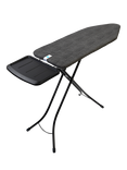 Brabantia Ironing Board C, 124 x 45cm, Solid Steam Unit Holder - Denim Black