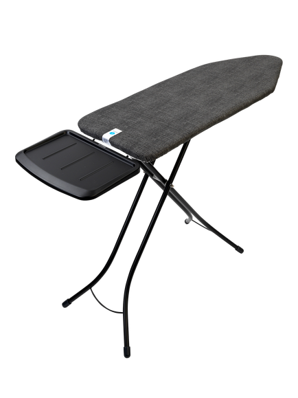 Brabantia Ironing Board C, 124 x 45cm, Solid Steam Unit Holder - Denim Black - view 2, Denim Black