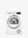 Bosch Series 4 WTN83203GB Freestanding Condenser Tumble Dryer, 8kg Load, White