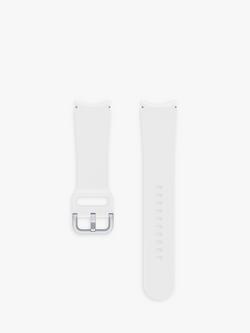 Samsung Galaxy Sport Band for Galaxy Watch4 & Watch5, 20mm S/M, White